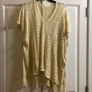 Crochet swim cover up